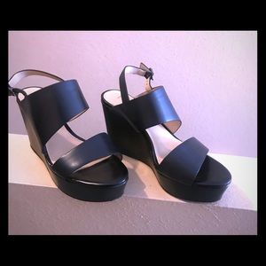 Antonio Melani Black Wedges